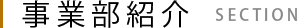 事業部紹介 SECTION